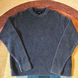 oversized cable knit mens sweater abercrombie